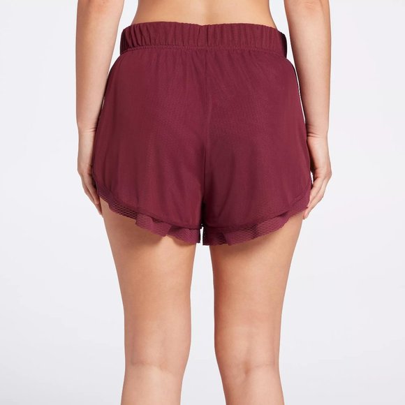 NWT CALIA Women's Mixed Mesh Shorts - Picture 3 of 5